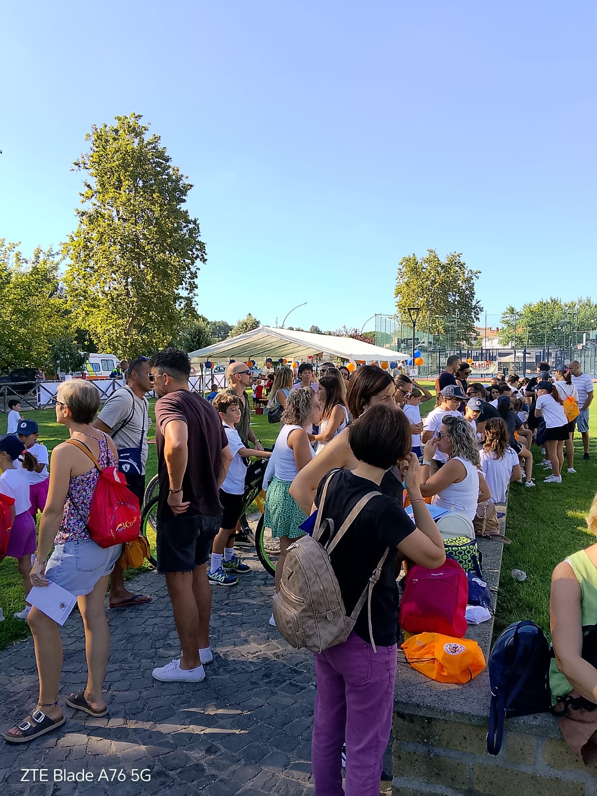 Momento del Villaggio dello Sport di Marta
