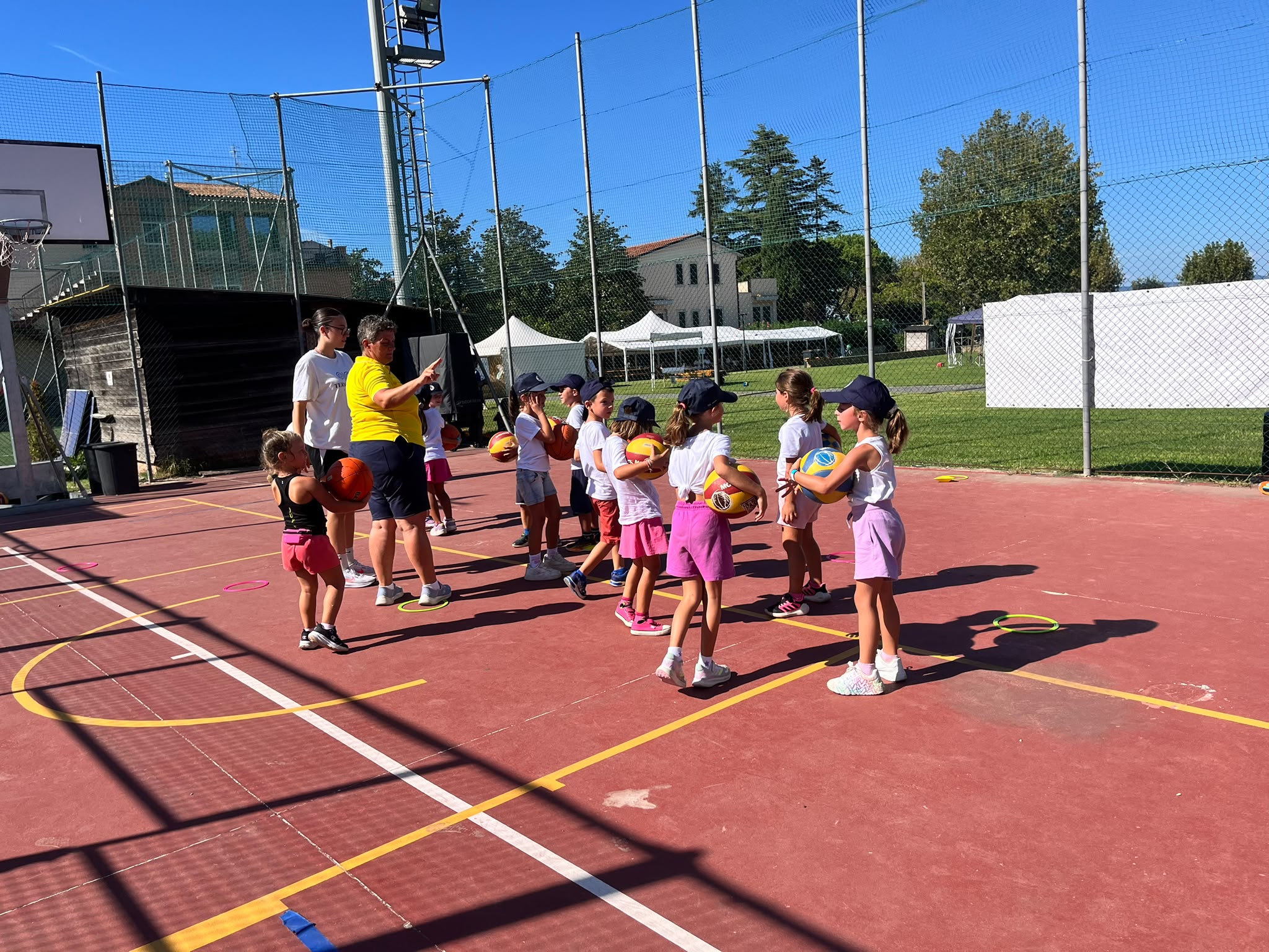 Momento del Villaggio dello Sport di Marta