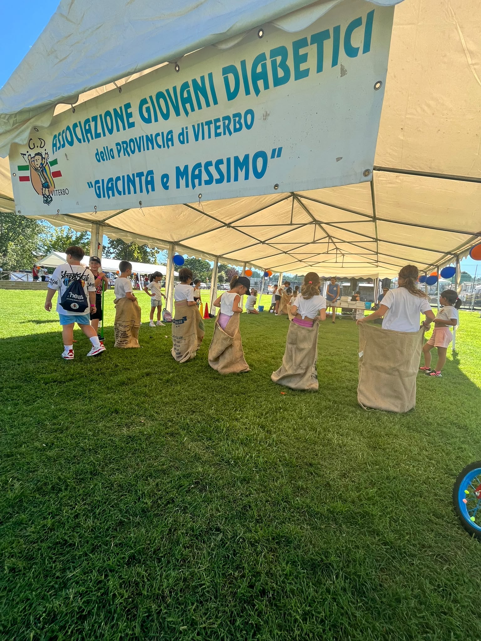 Momento del Villaggio dello Sport di Marta
